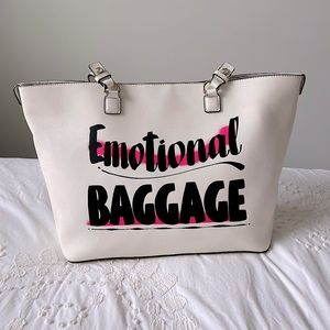 RARE Juicy Couture x Baron Von Fancy Leather Tote